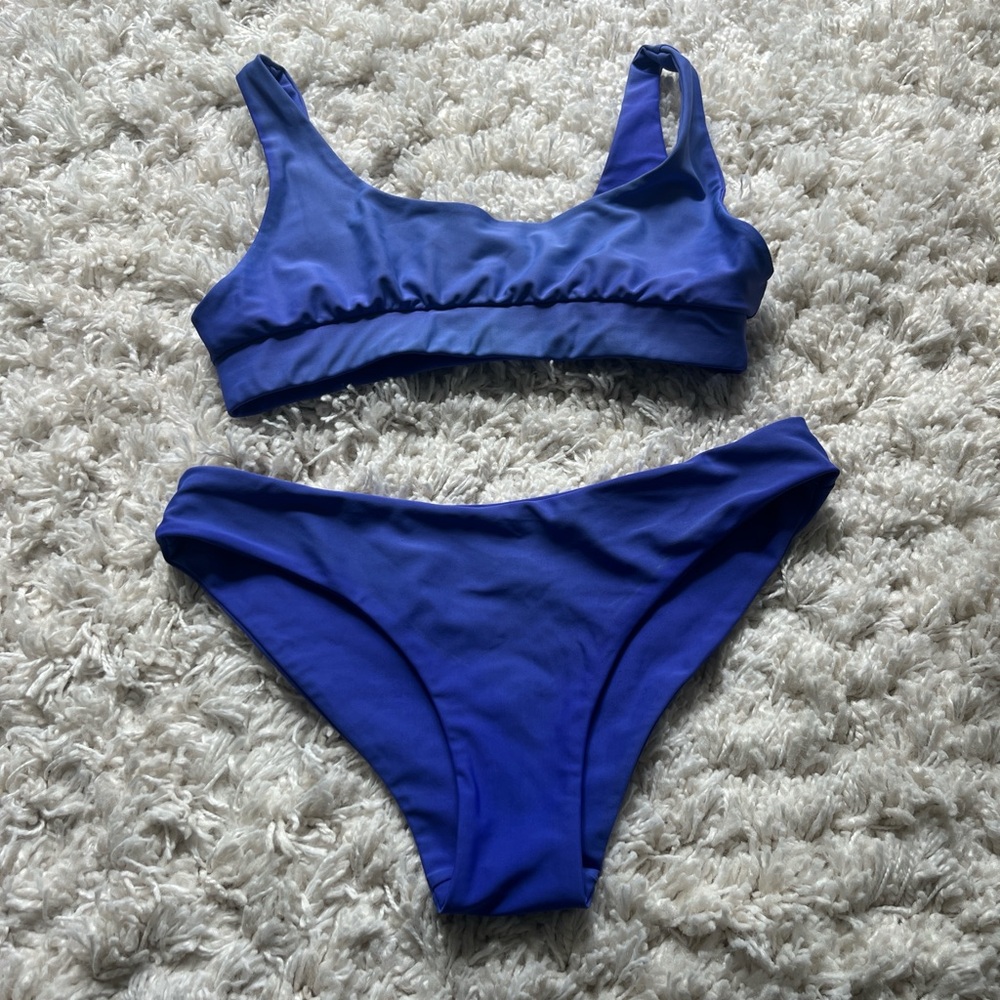 Kulani Kinis Blue Bikini Set
